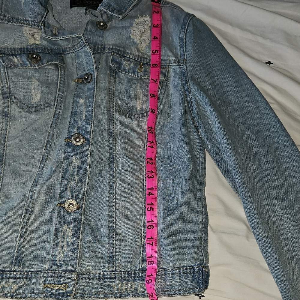 Ci Sono Light Blue Denim Jacket - Picture 6 of 11